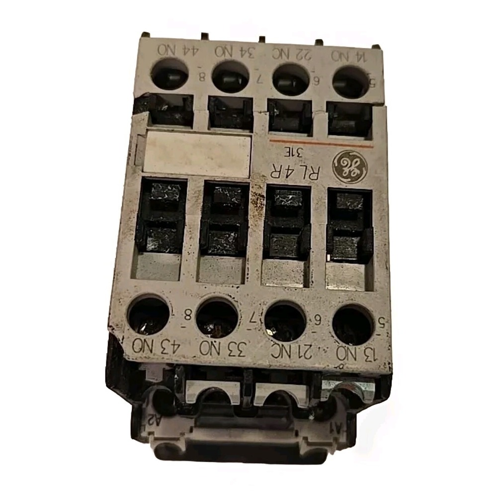 GE RL4RA031R Auxiliary Relay 230V 50/60Hz Coil Industrial Control Switch